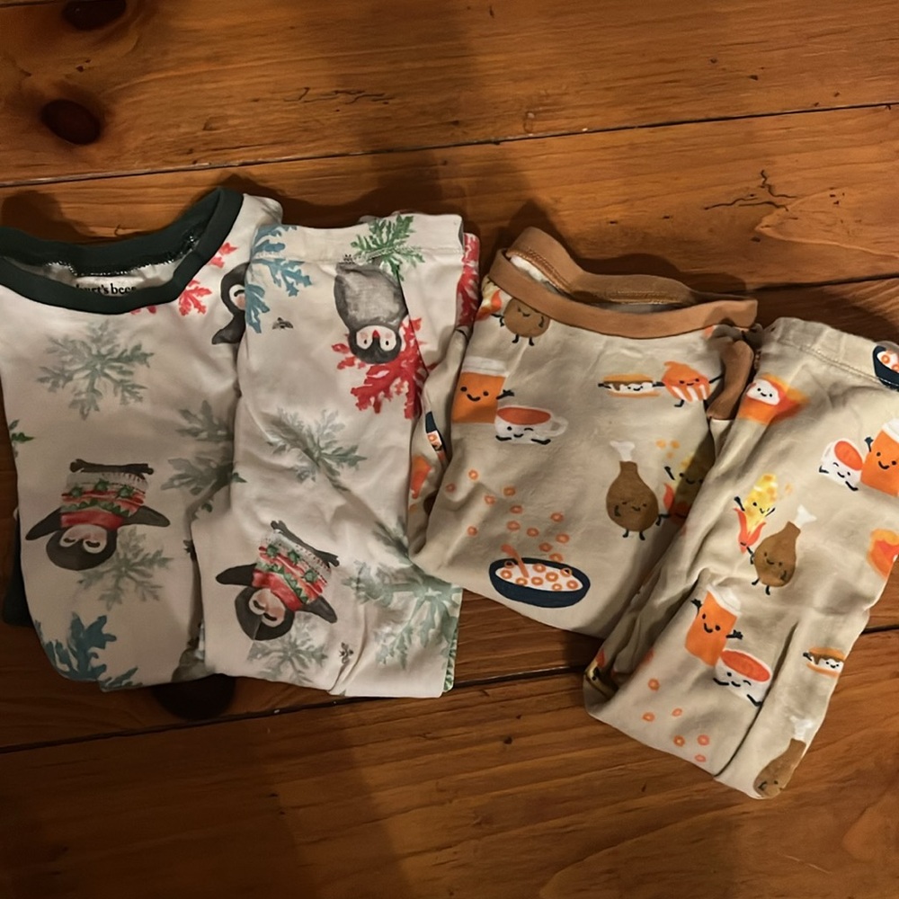 2T long sleeve pajamas lot bundle unisex or boys 13 pairs - Picture 6 of 6